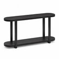 Console en chêne noir 120x30x75 cm